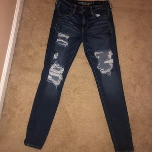American Eagle ripped jeans